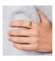 Ana Luisa - Gold Band Ring Lydia