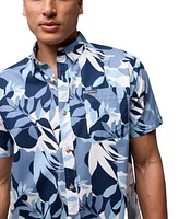 Columbia Mens Rapid Rivers Printed Short Sleeve Shirt With Rapid Rivers Cargo Short