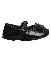 Laura Ashley Little and Big Girls Hook and Loop Dress Shoe