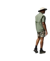 Columbia Mens Bahama Ii Short Sleeve Shirt With Pfg Rambler Printed Water Short Bora Bora Booney Hat