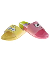 Nickelodeon Little Girls and Boys SpongeBob SquarePants Dual Sizes Slides