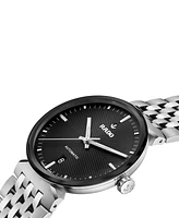Rado Unisex Swiss Automatic Florence Stainless Steel Bracelet Watch 39mm