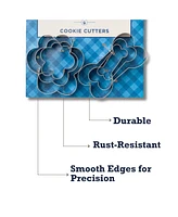 Country Living 6-Piece Stainless Steel Cookie Cutter Set