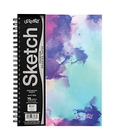 UCreate Fashion Watercolor Splash Poly Sketch Book, Pack of 3