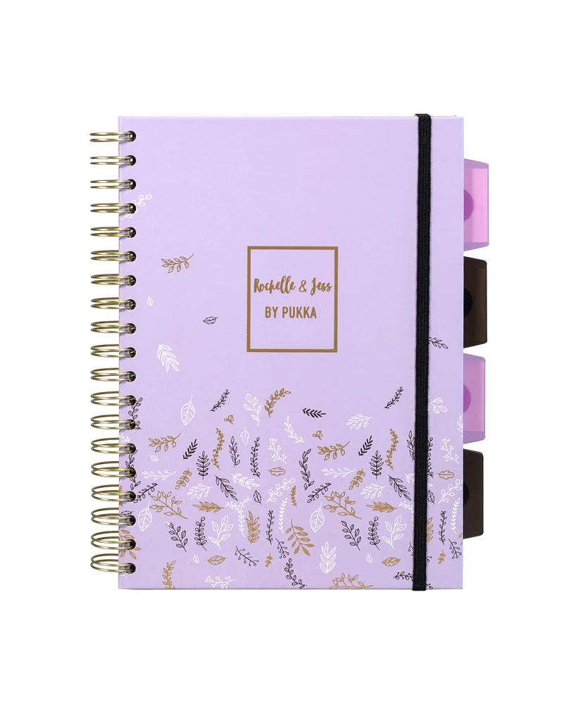 Pukka Pads Rochelle and Jess B5 Squared Project Book, Pack of 3