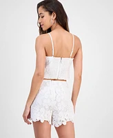 Guess Women's Delilah Crochet Top