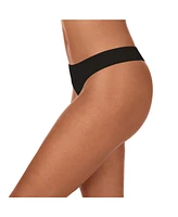 Dkny Women's Litewear Cut Anywear Thong Underwear 3 Pack