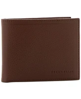 Perry Ellis Portfolio Men's Outlined Pebble Bifold Wallet