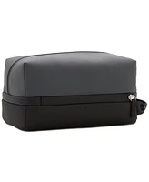 Perry Ellis Portfolio Men's Gray Nylon Travel Case
