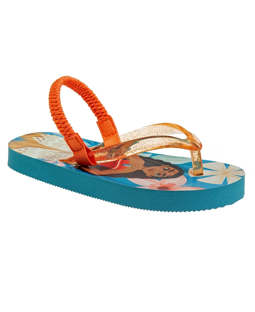 Disney Toddler Girls Moana Dual Sizes Flip Flop Sandals