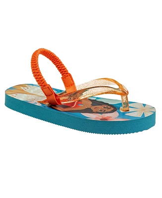 Disney Toddler Girls Moana Dual Sizes Flip Flop Sandals