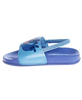 Disney Toddler Girls Stitch Dual Sizes Backstrap Slide Sandals
