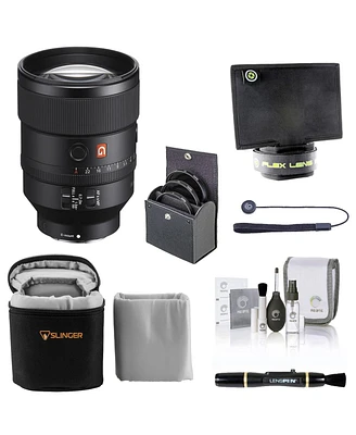 Sony Fe 135mm F1.8 Gm Lens for Sony E, Bundle with ProOptic 82mm Filter Kit, Flex Lens Shade, Soft Lens Case, Lens Cleaner, Cleaning Kit, Universal Le