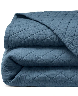 Lands' End Solid Diamond Double Voile Quilt