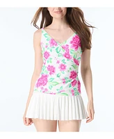 Beach House Women's Lola Wrap Underwire Tankini Top