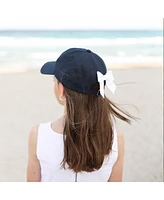 Bits & Bows Girls Usa Bow Baseball Hat