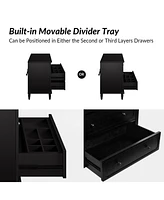Transitional Hadrian 4-Drawer Accent Chest