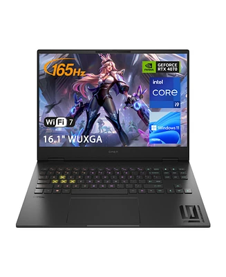 Hp Omen Transcend 16.1" Gaming Traditional Laptop Intel Core i9 14900HX 16GB Ram Nvidia GeForce Rtx 4070 512GB Ssd Storage Windows 11 Home Fhd+ 165Hz