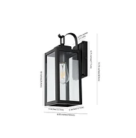 Clemens 6.65" Outdoor Sconce