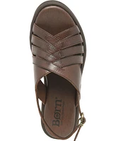 Born Women's Remy Round Toe Flat Sandals