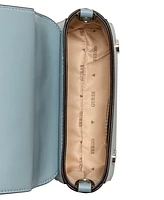 Guess Zaria Mini Top Handle Flap Crossbody