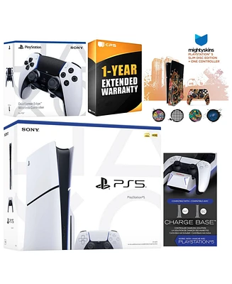 Sony Playstation 5 Slim Disc with Extra Edge Controller