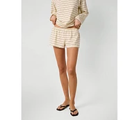 WeWoreWhat Women's Cotton Knit Pull On Shorts