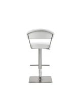 Stainless Steel Bar Chair for Kitchen Island or Home Bar Seating