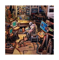 Diy 3D Book Nook Kit: Haven Zero 448pcs