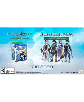 Sword Art Online Alicization Lycoris for PlayStation 4
