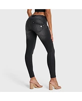 Freddy Women's Wr.up Snug Mid Rise Jeans