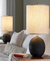 Lumisource 23" Polyresin Kona Contemporary Table Lamp, Set of 2