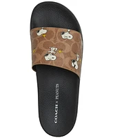 Coach Women's Udele Peanuts Sport Slide Sandals