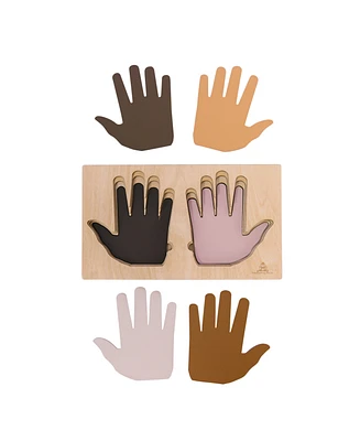 The Freckled Frog Hand in Hand Puzzle