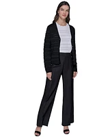 Karl Lagerfeld Paris Women's Scalloped-Trim Cardigan