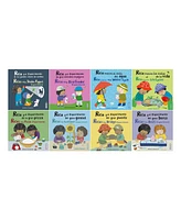 Child's Play Books Rosa's Workshop Set 1 & 2 Bilingual Spanish, English Books, Set of 8