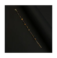 Sohi Women's Stone Chain Anklet