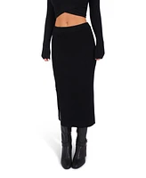 Belle & Bloom Women's All My Life Knit Midi Skirt