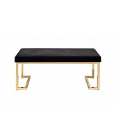 Cozy Faux Fur Upholstered Bench – Perfect for Entryway or Bedroom