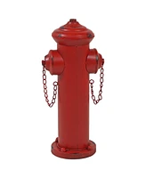 Fire Hydrant for Dogs to on - Dog Fire Hydrant Post for Potty Training- Red Powder-Coated Paint Finish