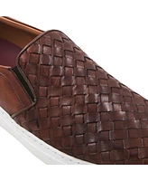 Bruno Magli Men's Livorno Woven Slip On Sneakers