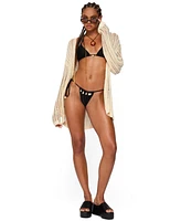 Edikted Women's Darcee Oversized Crochet Cardigan