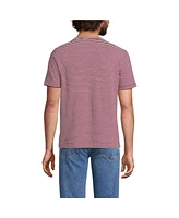 Lands' End Men's Short Sleeve Cotton Linen Tee