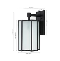 Hyla 12" Outdoor Sconce
