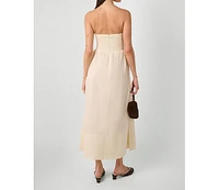 WeWoreWhat Women's Corset Maxi Dress