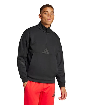 adidas Men's Half Zip Sweatshirt