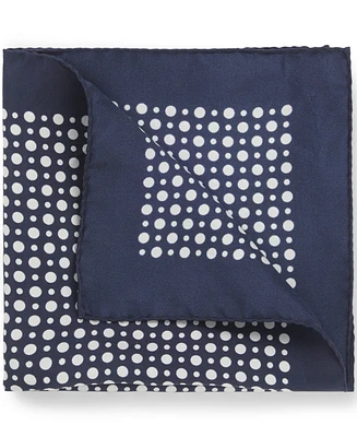 Hugo Boss Beckham x Boss Men's Printed Silk Pocket Square
