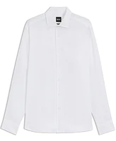 Hugo Boss Beckham x Boss Men's Regular-Fit Linen Shirt