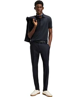 Hugo Boss Beckham x Men's Linen Regular-Fit Polo Shirt