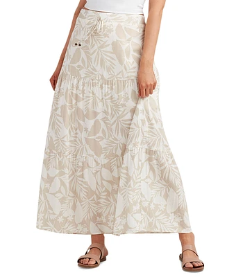 Bcx Juniors' Printed Maxi Skirt